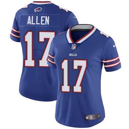 Women's Bills #17 Josh Allen Blue Vapor Untouchable Limited Stitched NFL Jersey,We sell and wholesale Women's Bills #17 Josh Allen Blue Vapor Untouchable Limited Stitched NFL Jersey on line form chian!